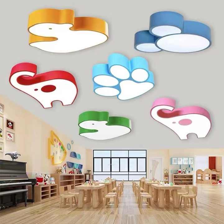 Cartoon Iron Ceiling Lamp