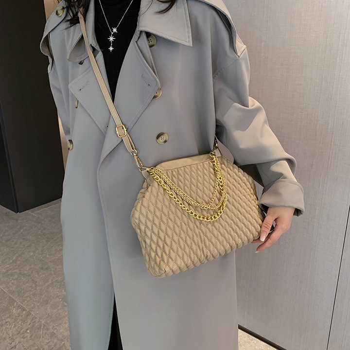 Luxury leather women's handbags