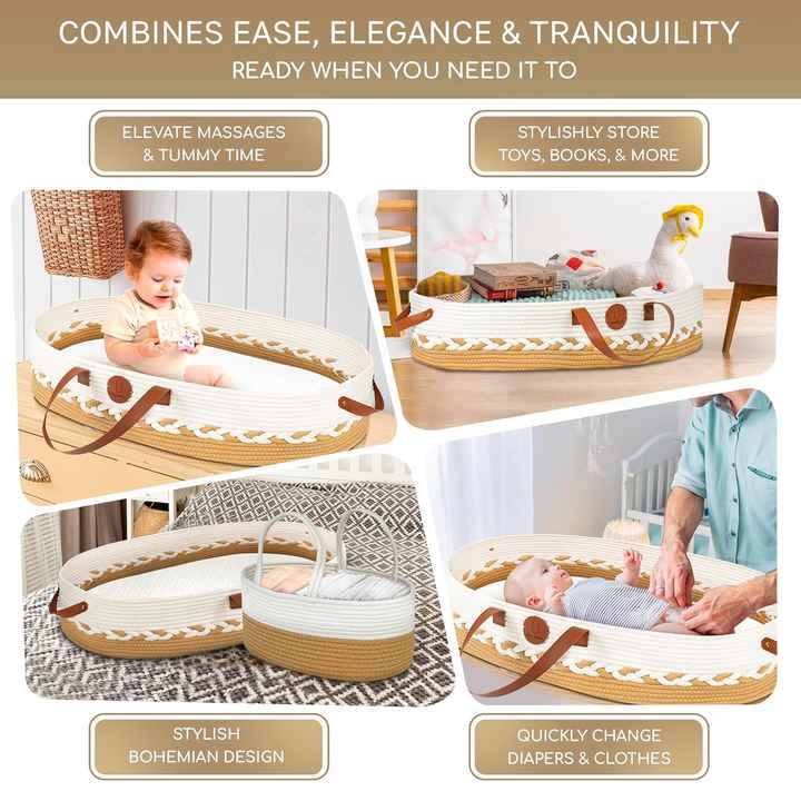 Basket with Waterproof - Best Quality Perfect Gifts for Baby Shower