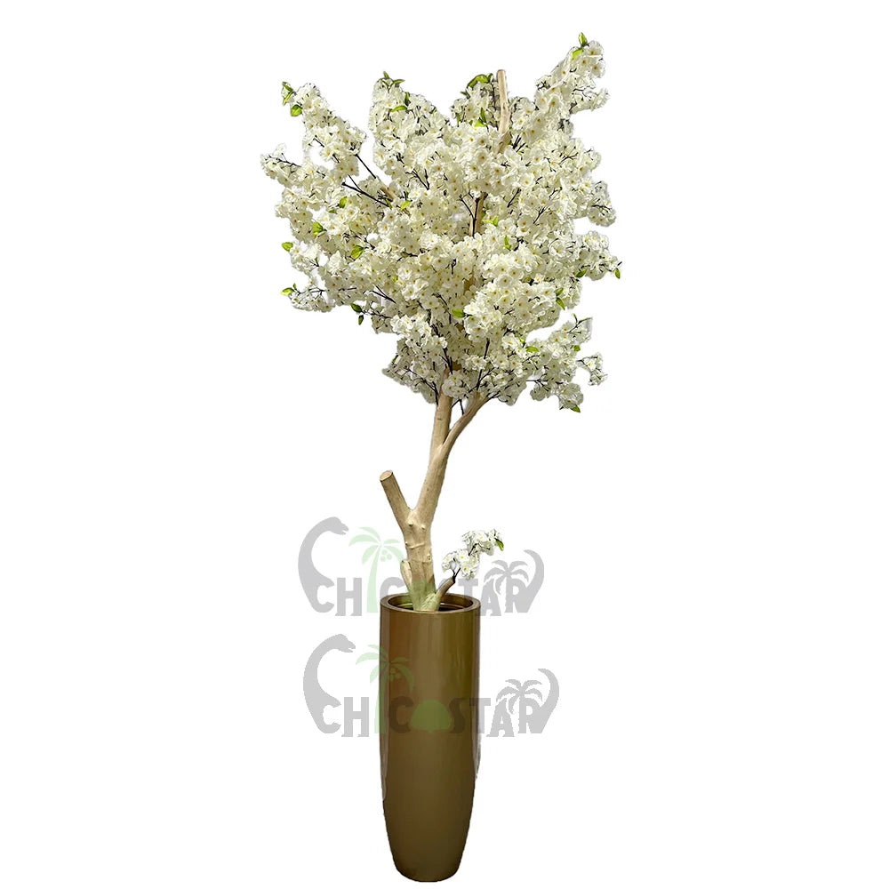 شجرة كرز اصطناعية باللون الوردي -artificial pink cherry tree