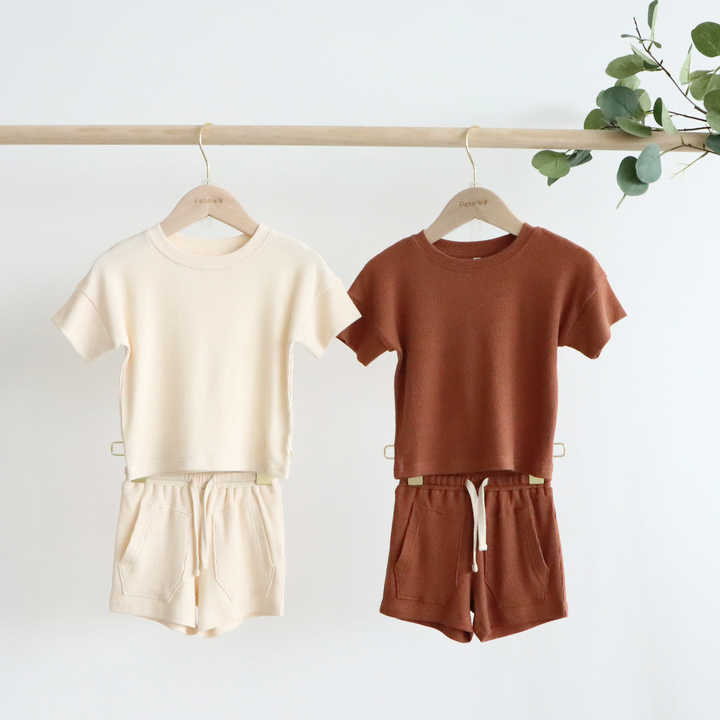 T-shirt and dress