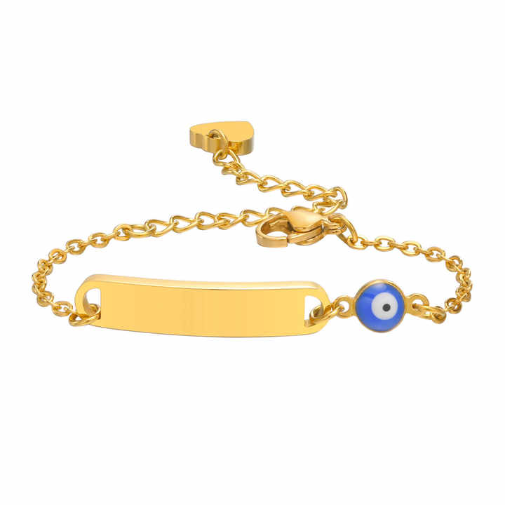 Children's accessories gold plated bracelet for children