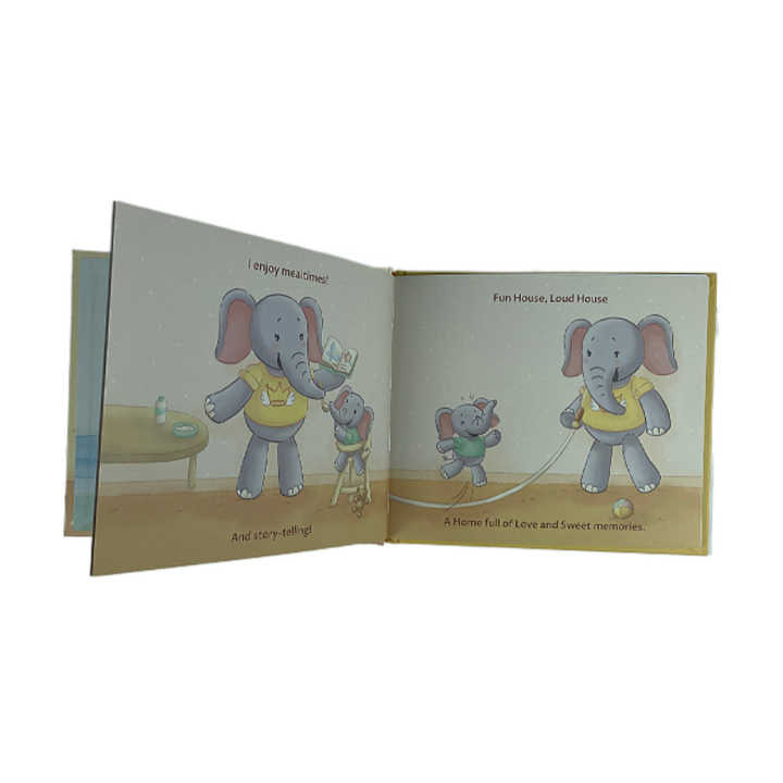 Custom high quality cheap children's hardcover book.
