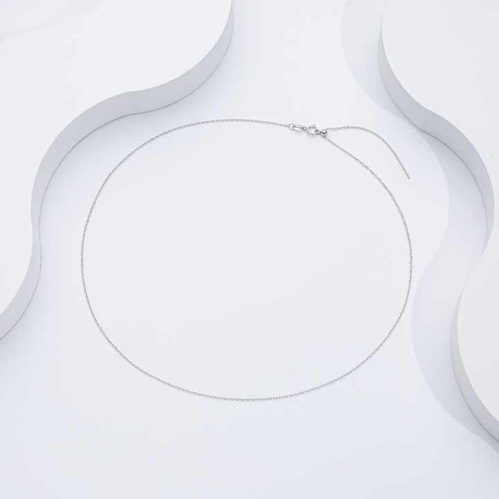 Custom silver necklace