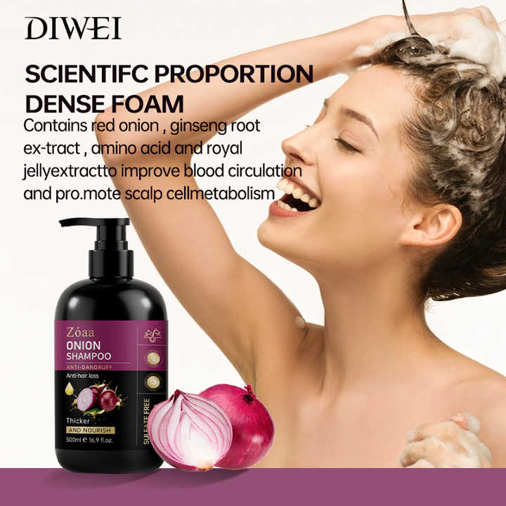 DIWEI Onion Biotin Shampoo-Shampoo and Conditioner Set