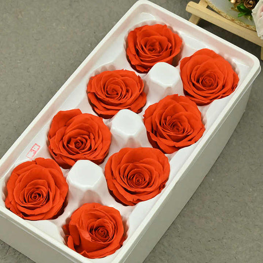 A Grade Eternal Real Natural Box of Rose Flowers