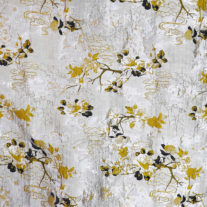 Factory Customized 3d Gold Wire Woven Factory - Brocade Jacquard Fabric