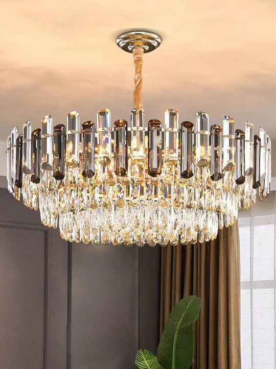 Interior lighting crystal chandelier