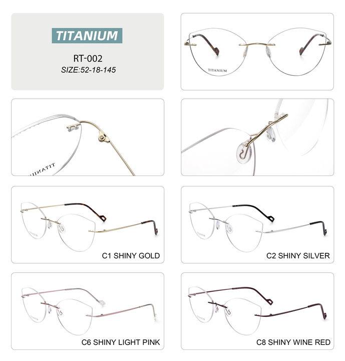 Fashion Cat Pure Titanium - Prescription Glasses