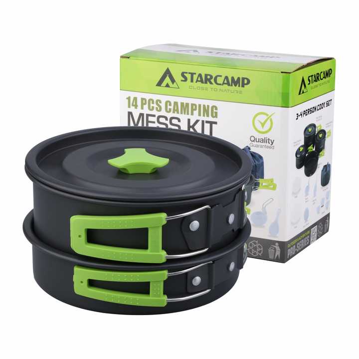STARCAMP Anodized Aluminum Cookware Set