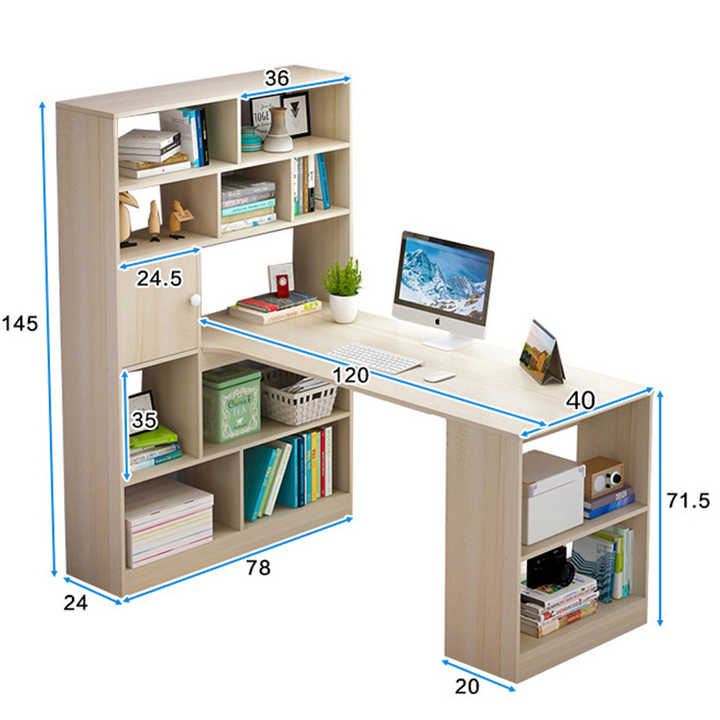 Home Wooden Office Student Study Writing Desk.