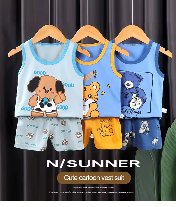 شورت اولاد ملابس اطفال صيفية من القطن