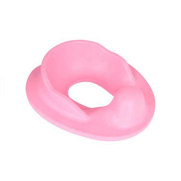 أطفال قعادة التدريب المطاط مادة لينة مقعد مرحاض بلاستيكي للأطفال نمط كرسي Children's Potty Training Rubber Soft Material Plastic Toilet Seat for Kids Chair Style