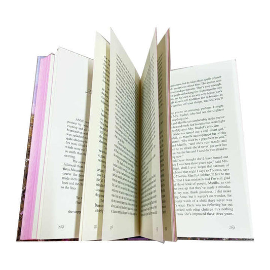 =Custom full color slip edge color book