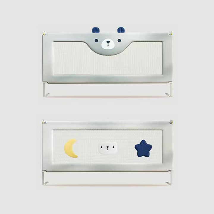 قضبان سرير بسرير حديدي بارتفاع قابل للتعديل للأطفال الرضع Adjustable Height Iron Bed Rails for Infants