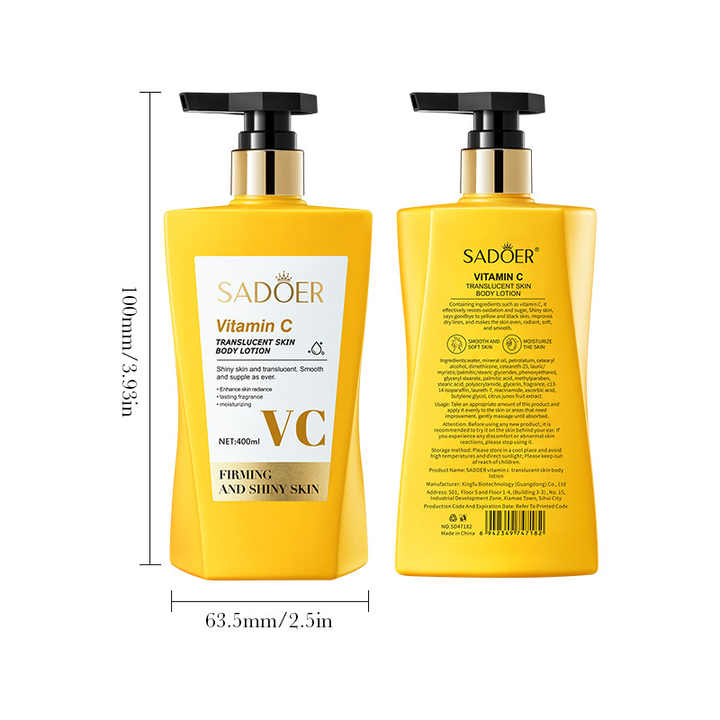 Body care milk cream