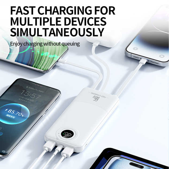 20000mAh capacity.