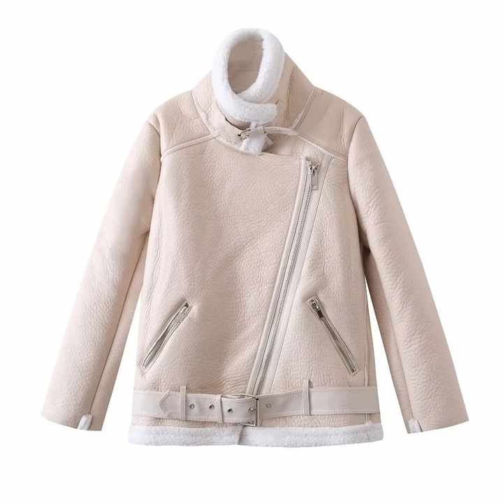 Women's leather jacket