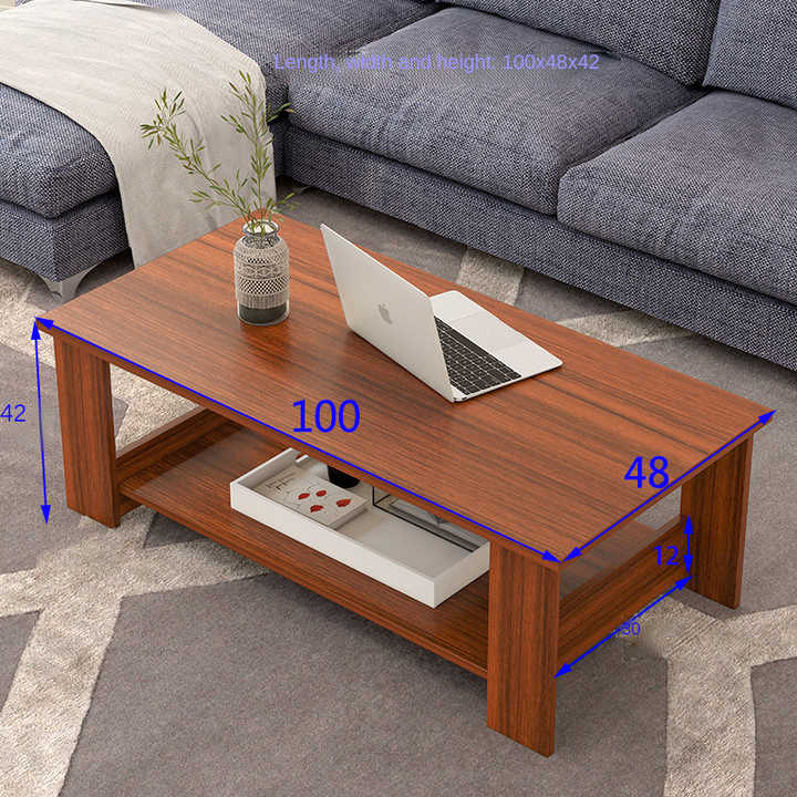 Simple modern home living room table