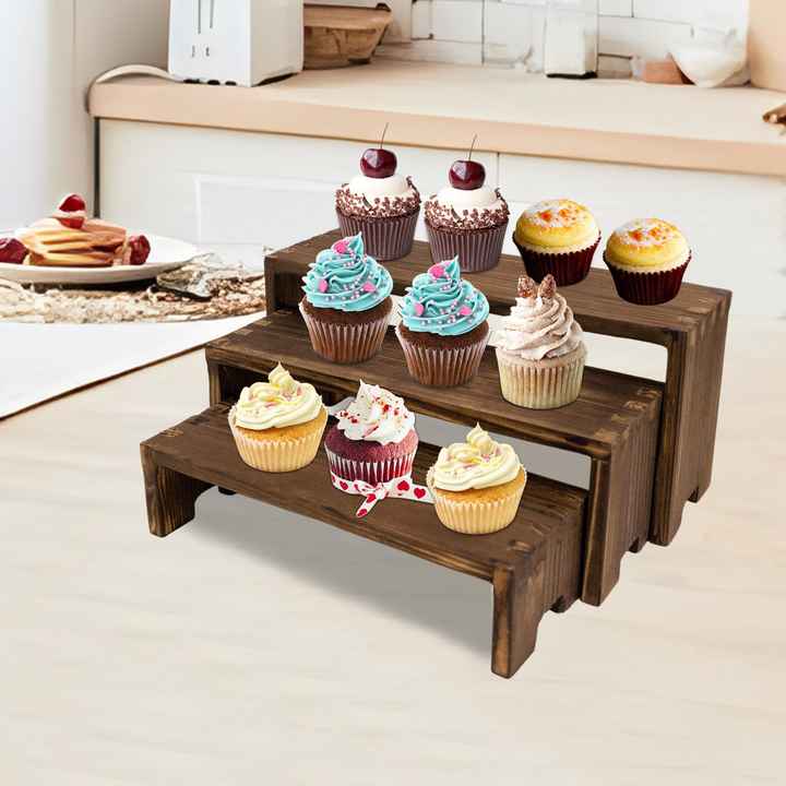 طبقات راهنات زخرفية مستطيلة - Tier Decorative Rectangle Rack