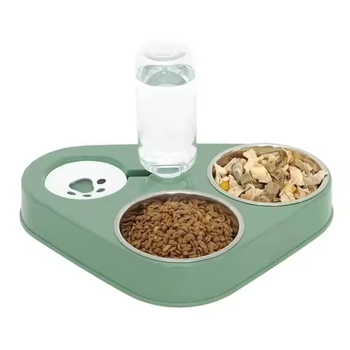 Comfortable Breathable Double Pet Bowl - مريحة تنفس مزدوجة السلطانية الحيوانات الأليفة