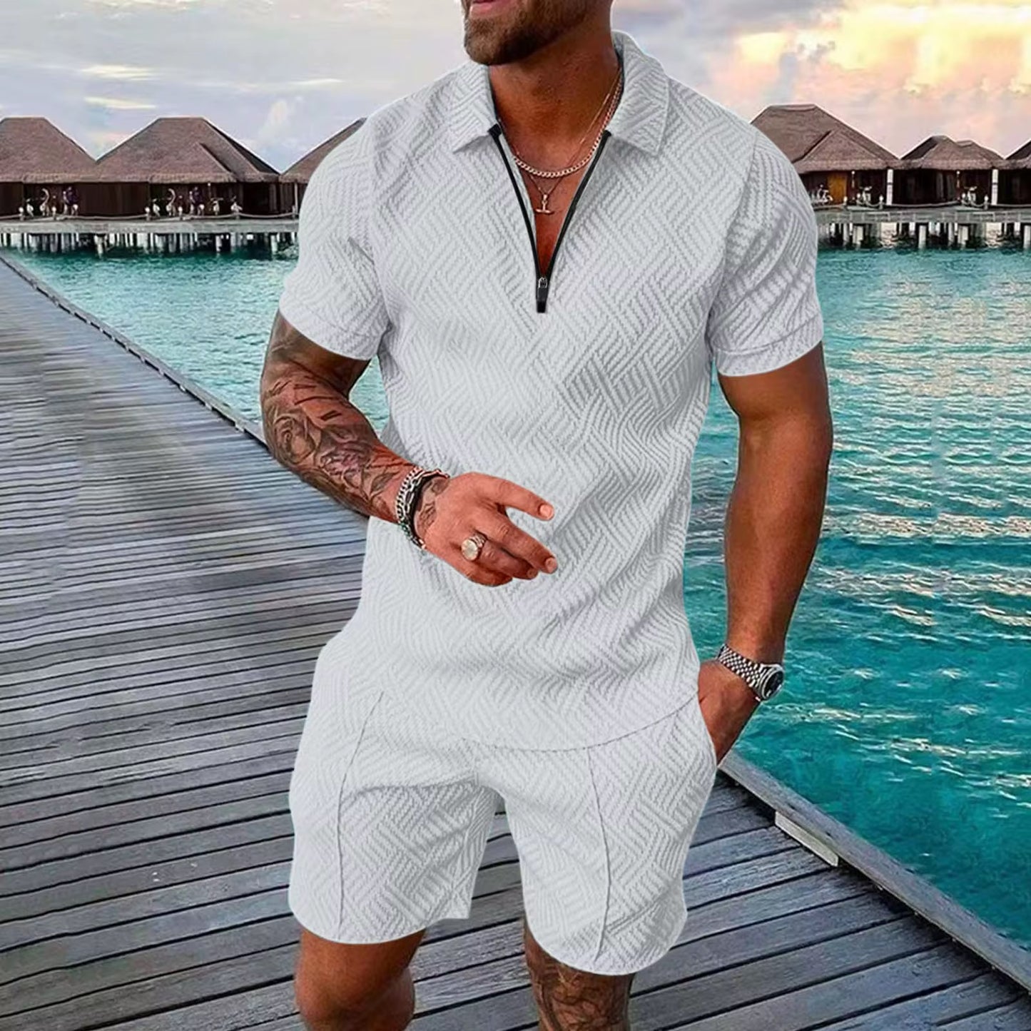 Men's T-shirts, casual sets