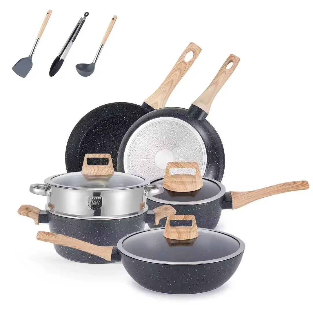 Luxury black cookware