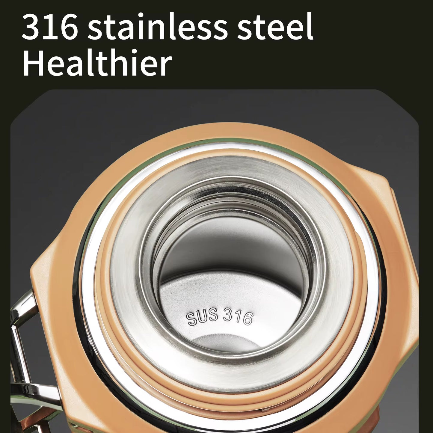 Traditional Half Gallon Insulated Vacuum Water Bottle