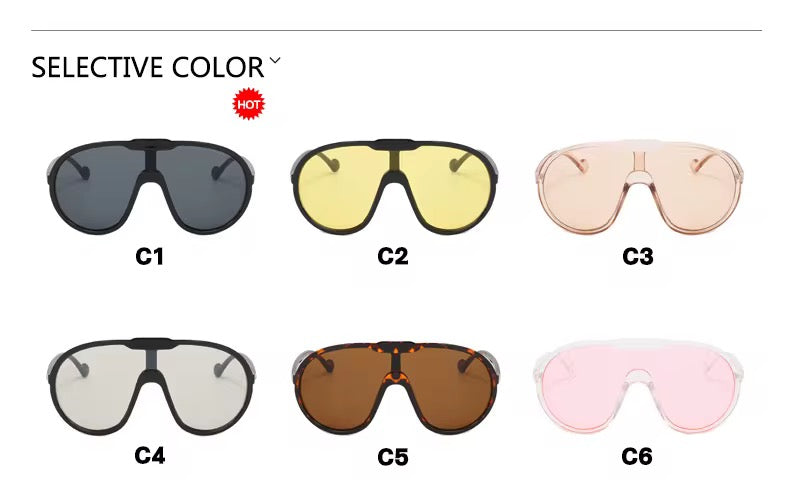نظارات شمسيه لليدات كبيرة الحجم , Oversized sunglasses for women