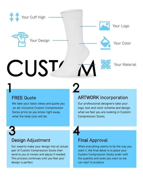 with Anti-Slip Feature and Animal Pattern Breathable Knee Length Compression Stockings for Nurses in Winter