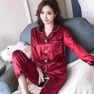 Women's satin set 