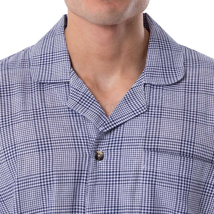 طقم ملابس نوم رجالي من الفلانيل | قميص . Men's Flannel Sleepwear Set | 100%