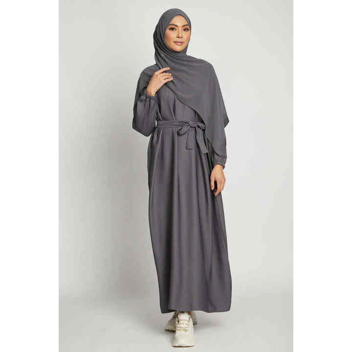 Plain Abaya with 