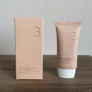 Korean Numbuz NO. 3 Ceramic Foundation Beauty 50 Natural Nude Makeup Cream Brightening SPF 50+ Personal Care Product 