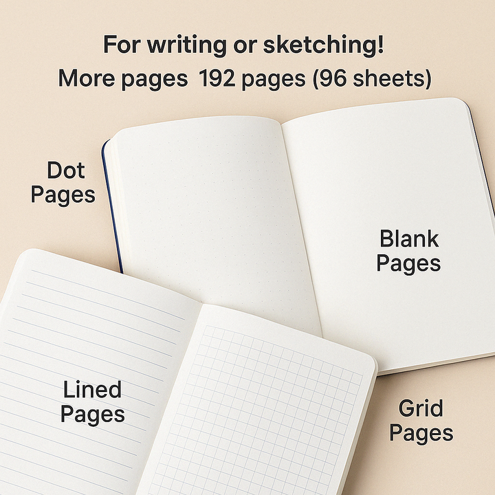 دفتر ملاحظات دافيء ودافئ مع قراءة فتاة