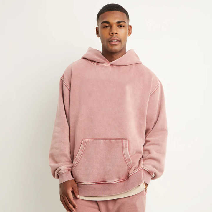 Custom Logo French - Men's Hoodie 