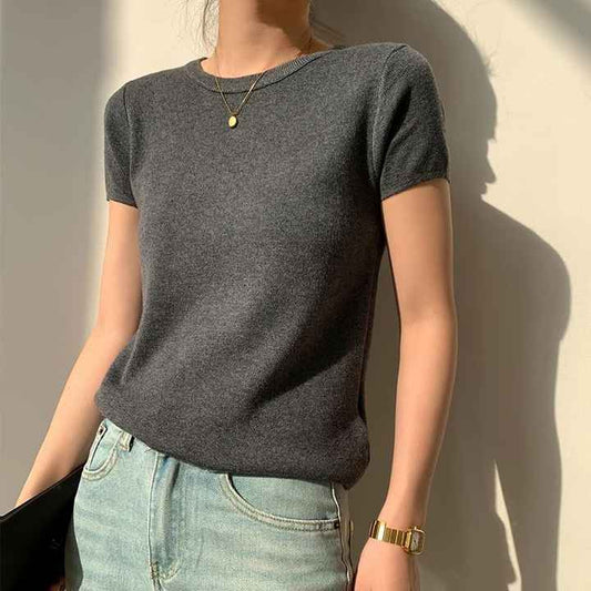 Women's short-sleeved T-shirt