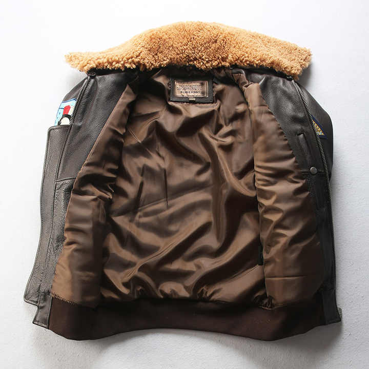 Women's genuine leather jacket 