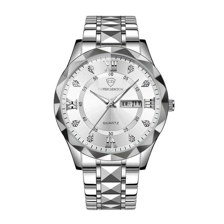 Luxury men's watches waterproof luminous calendar 