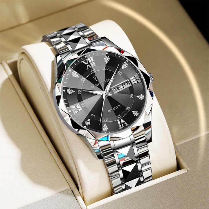 Luxury men's watches waterproof luminous calendar 