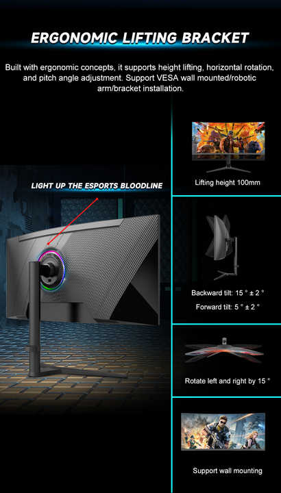 32" Ultra Wide Curved LED TV 