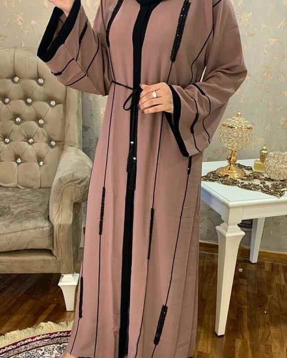 Dubai Abaya Beautiful Black Colour 