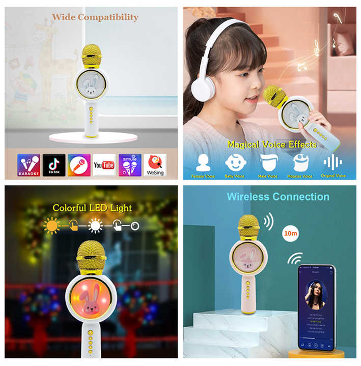 Entertainment games microphone 