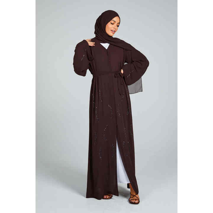 Premium Chiffon - Open Abaya 