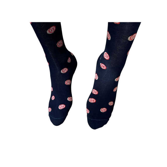 Elegant Packaging Box Men's Soft Cotton One Size Socks Gift Set 