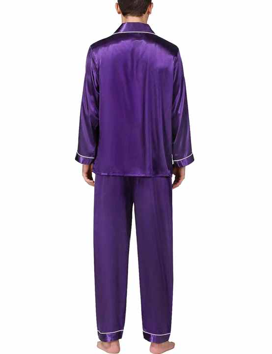 Men's soft long-sleeved sleepwear 