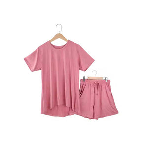 Women's Cotton Sleepwear Set with Soft Long Sleeve Pajamas 