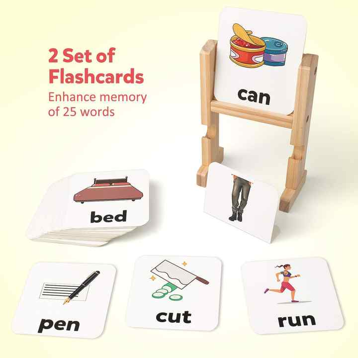 Wooden alphabet learning games 