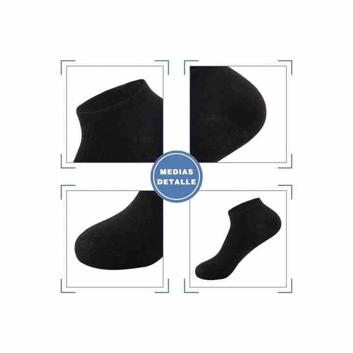جوارب كاحل صيفية للرجال 12 زوجًا مريحة جيدة . 12 Pairs Men's Summer Ankle Socks Comfortable