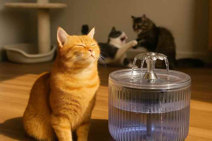 Bowls and feeders - animal water dispenser 